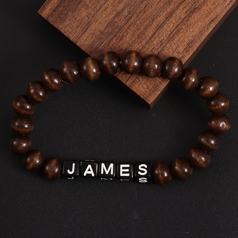 Custom Bracelet Set with Vintage Creative Stacked Design